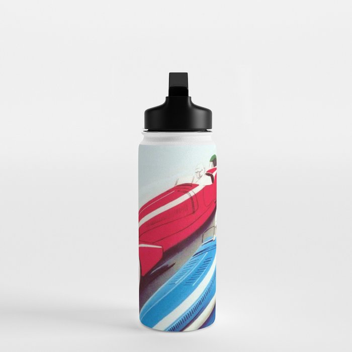 1932 Vintage 24 Hours of Le Mans French Auto Racing Wall Decor Water Bottle Gallery Image 3
