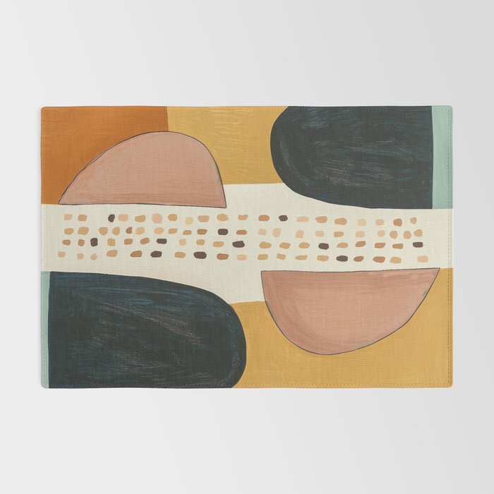 Abstract Shape Study Rug Gallery Image 2