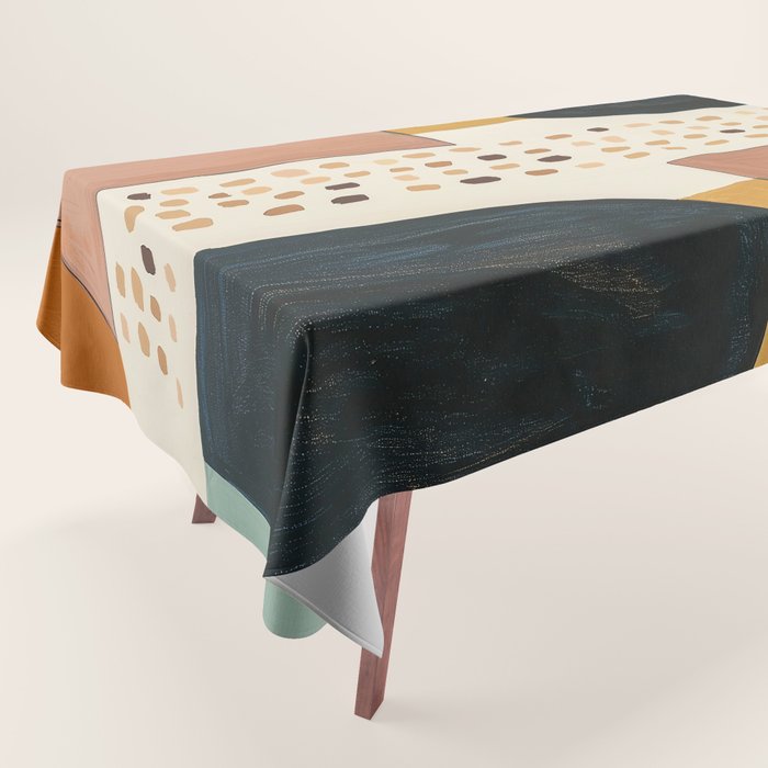 Abstract Shape Study Tablecloth Gallery Image 1