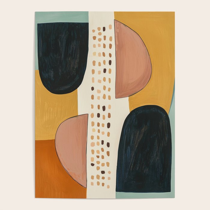 Abstract Shape Study Poster Gallery Image 4