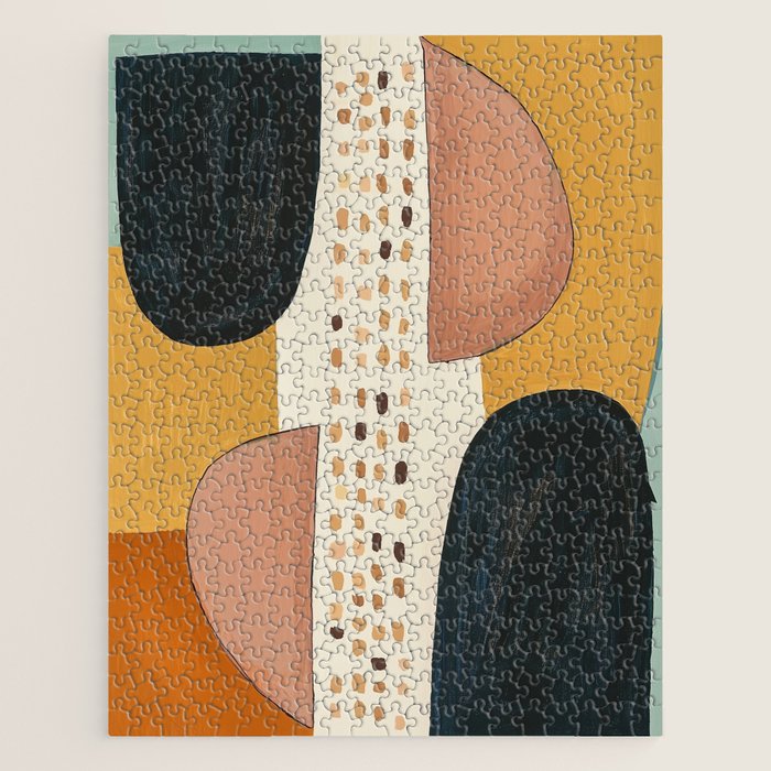 Abstract Shape Study Jigsaw Puzzle Gallery Image 1