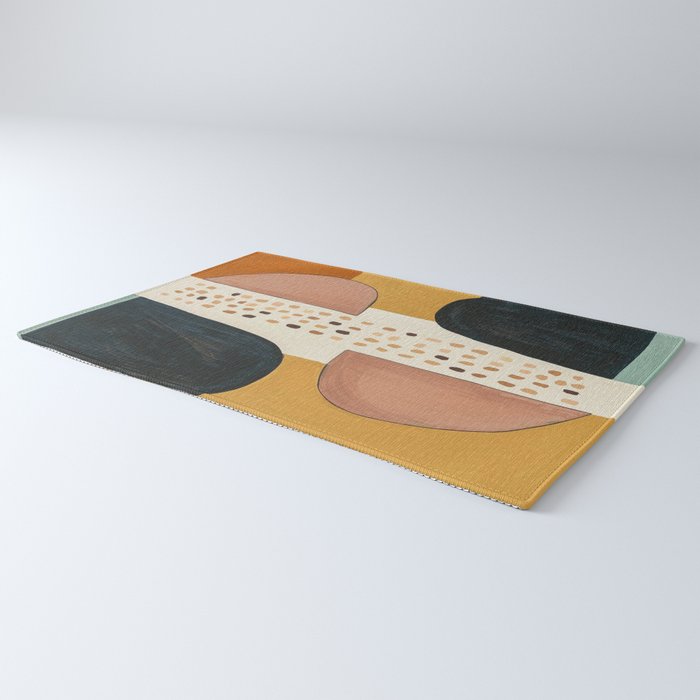 Abstract Shape Study Rug Gallery Image 3