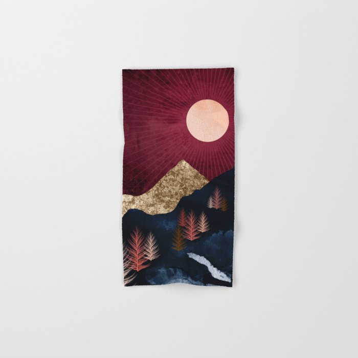 Autumn Night Bath Towel Gallery Image 1