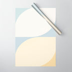 Almond Abstract XV Wrapping Paper Gallery Image 1