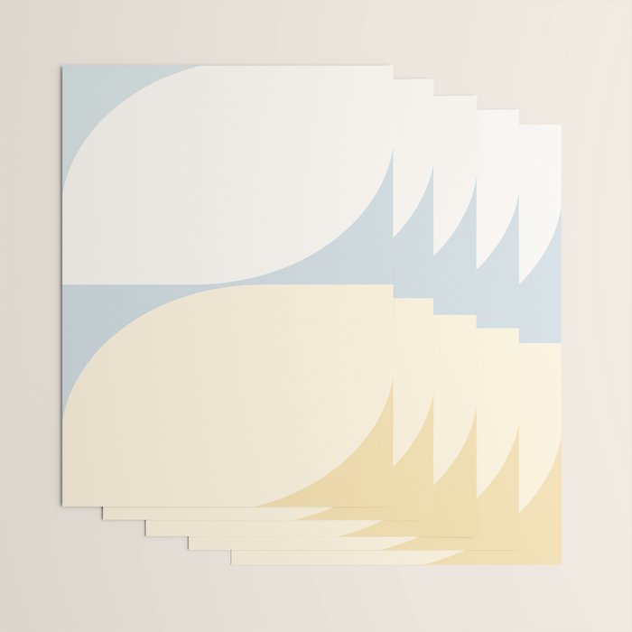 Almond Abstract XV Wrapping Paper Gallery Image 3