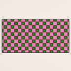 Billie - Floral Checker Desk Mat Gallery Image 3
