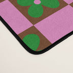 Billie - Floral Checker Desk Mat Gallery Image 4