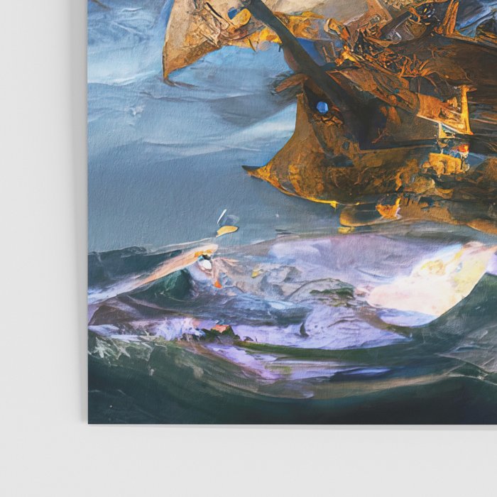 Ancient Spanish Galleon Poster Gallery Image 3