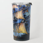 Ancient Spanish Galleon Travel Mug Gallery Image 2