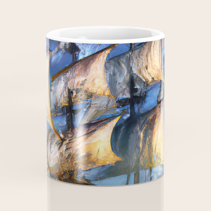 Ancient Spanish Galleon Coffee Mug Gallery Image 4