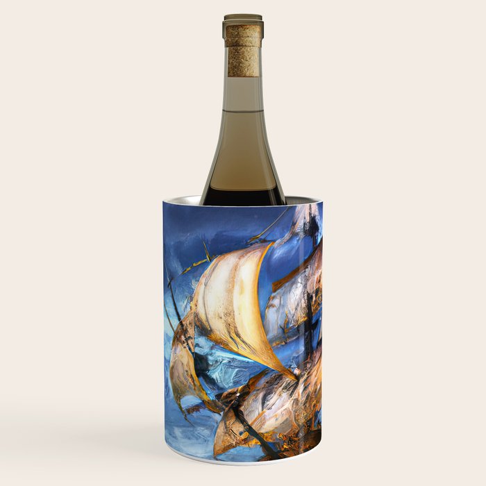 Ancient Spanish Galleon Wine Chiller Gallery Image 2