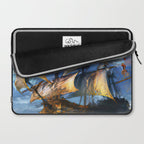 Ancient Spanish Galleon Laptop Sleeve Gallery Image 2