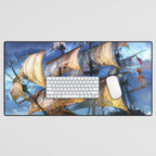 Ancient Spanish Galleon Desk Mat Gallery Image 1