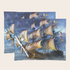 Ancient Spanish Galleon Placemat Gallery Image 1