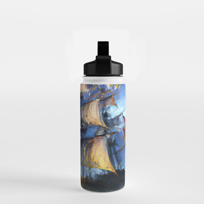 Ancient Spanish Galleon Water Bottle Gallery Image 2