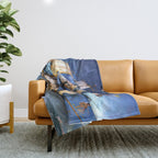 Ancient Spanish Galleon Throw Blanket Gallery Image 1
