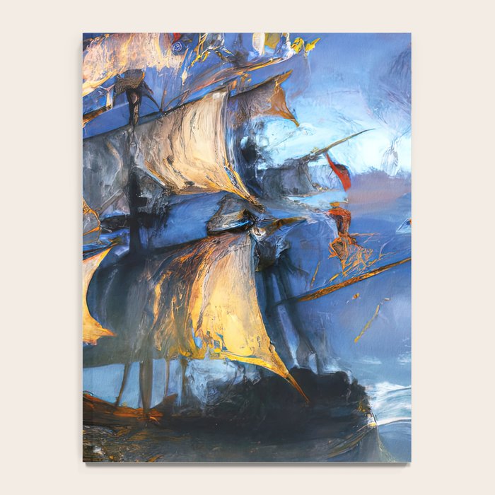 Ancient Spanish Galleon Notebook Gallery Image 4