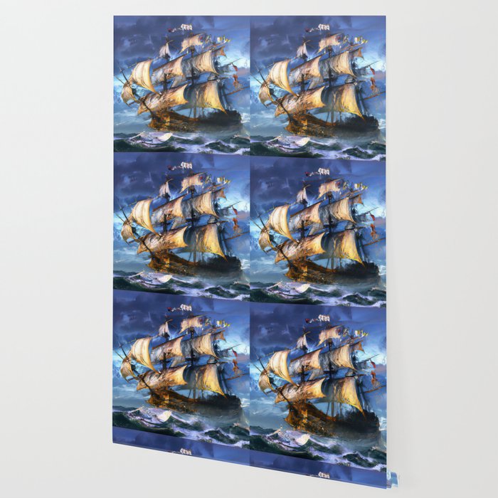 Ancient Spanish Galleon Wallpaper Gallery Image 2