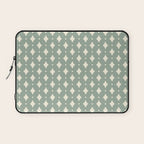Vintage Stars XIII Sage Green Laptop Sleeve Gallery Image 1