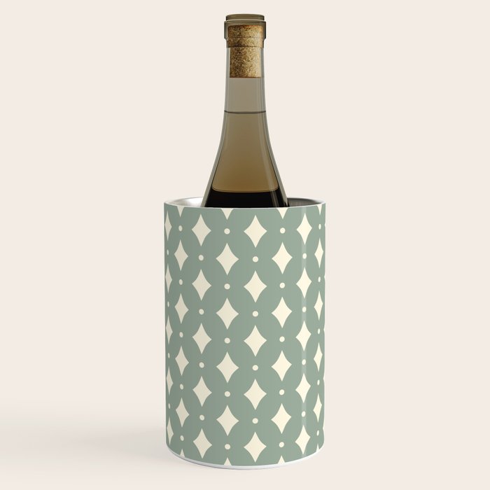 Vintage Stars XIII Sage Green Wine Chiller Gallery Image 3