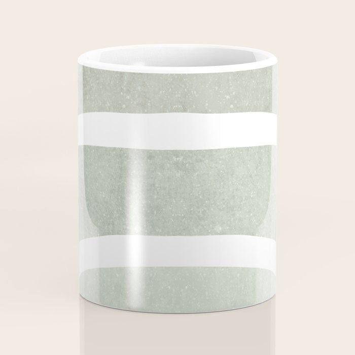 Pastel green rainbow Coffee Mug Gallery Image 4