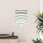 Pastel green rainbow Poster Gallery Image 2