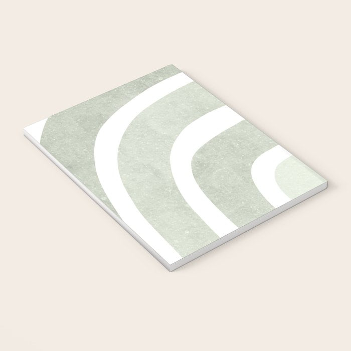Pastel green rainbow Notebook Gallery Image 3