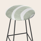 Pastel green rainbow Stool Gallery Image 2