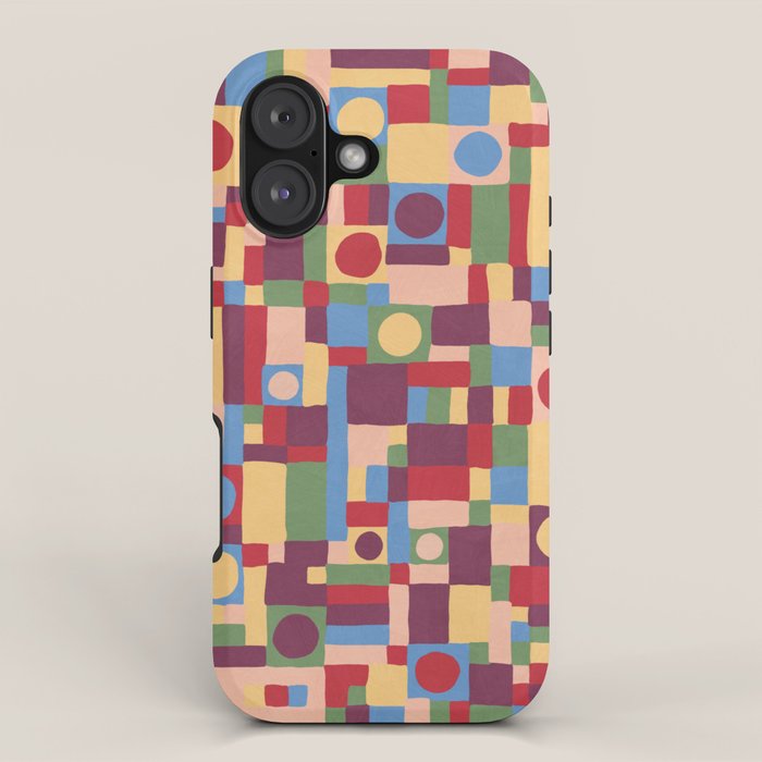 Mozaika 1 iPhone Case Gallery Image 1