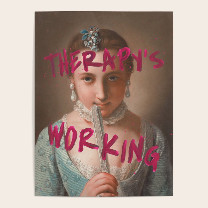 Therapy Is Working Poster Gallery Image 1