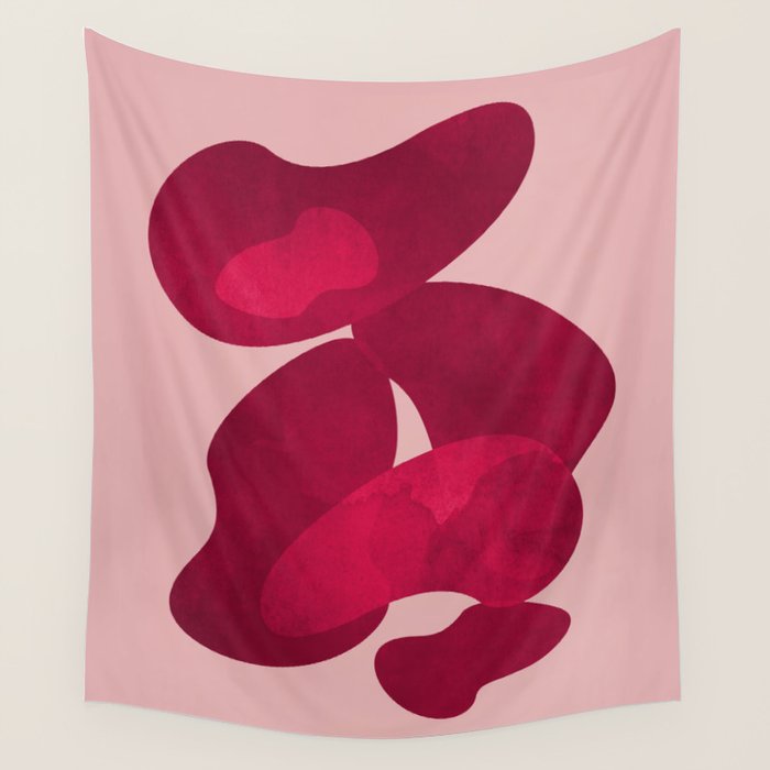 Minimal Abstract Composition 27 Wall Tapestry Gallery Image 4