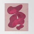 Minimal Abstract Composition 27 Throw Blanket Gallery Image 2