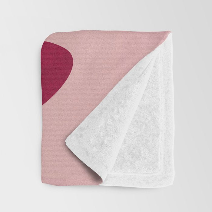 Minimal Abstract Composition 27 Throw Blanket Gallery Image 3
