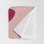 Minimal Abstract Composition 27 Throw Blanket Gallery Image 3