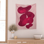Minimal Abstract Composition 27 Wall Tapestry Gallery Image 2