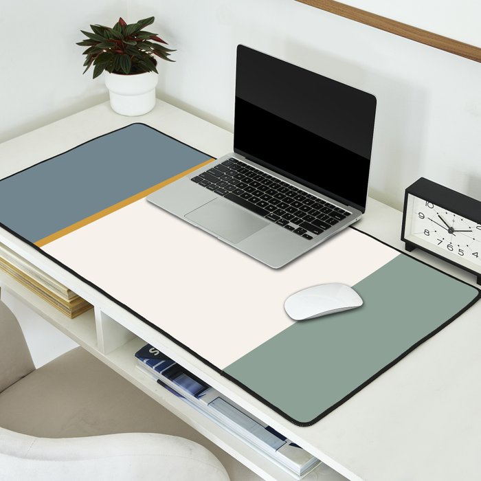 Contemporary Color Block XXXII Desk Mat Gallery Image 2
