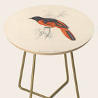 Scarlet minivet by Elizabeth Gould from "A Century of Birds from the Himalaya Mountains," 1831 Side Table Gallery Image 2