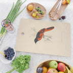 Scarlet minivet by Elizabeth Gould from "A Century of Birds from the Himalaya Mountains," 1831 Cutting Board Gallery Image 2