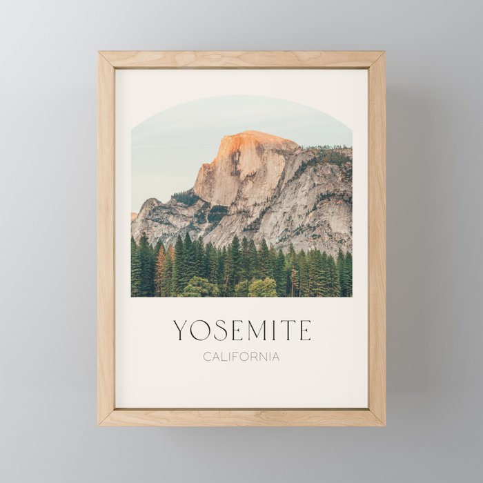Half Dome Yosemite Mini Art Print Gallery Image 1