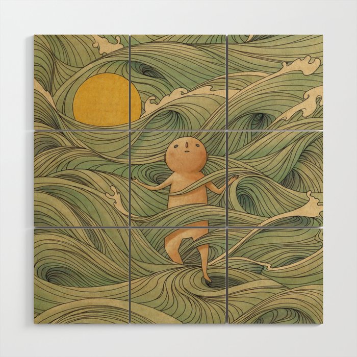 Washed Wood Wall Art Gallery Image 1