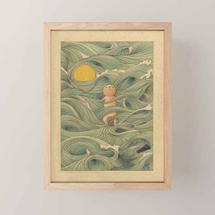 Washed Mini Art Print Gallery Image 1