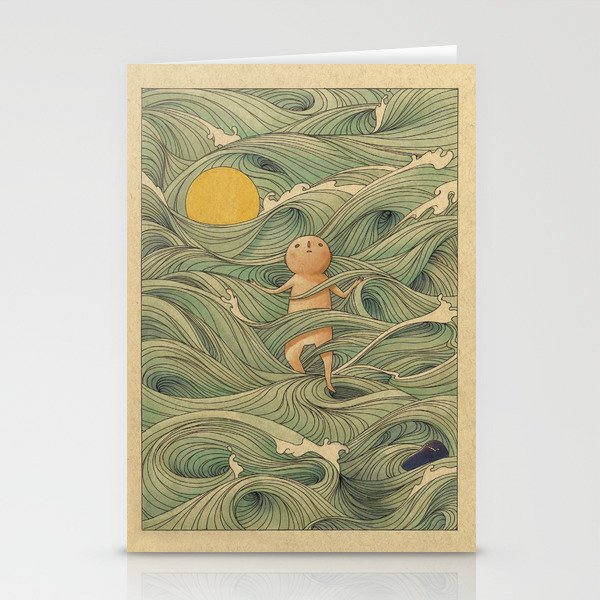 Washed Stationery Card Gallery Image 1