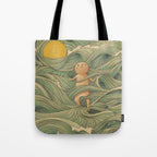 Washed Tote Bag Gallery Image 1