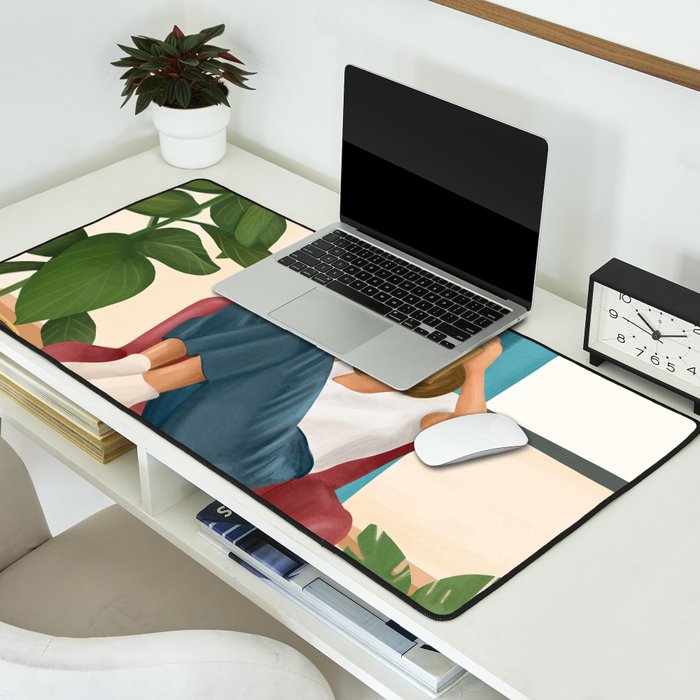 On the pages of a book Desk Mat Gallery Image 2