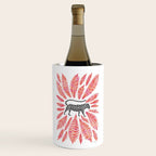 Black Jaguar - Red Leaf Palette Wine Chiller Gallery Image 1