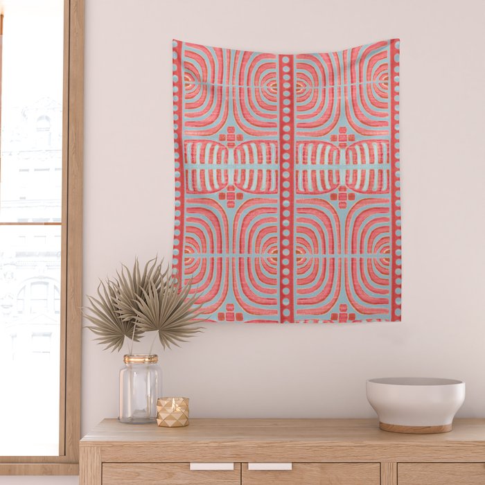 Feeling Like a Spa Day - Nantucket Wall Tapestry Gallery Image 2