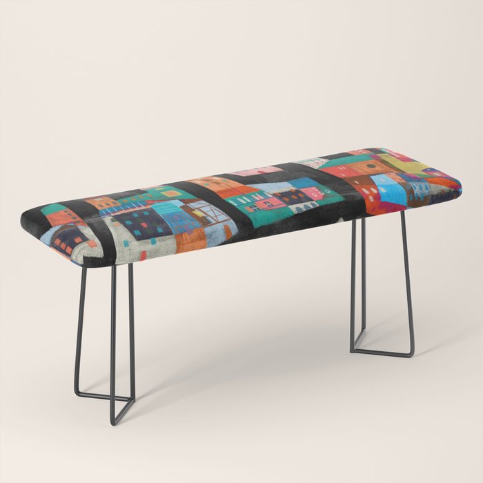 Neon Village Bench Gallery Image 1