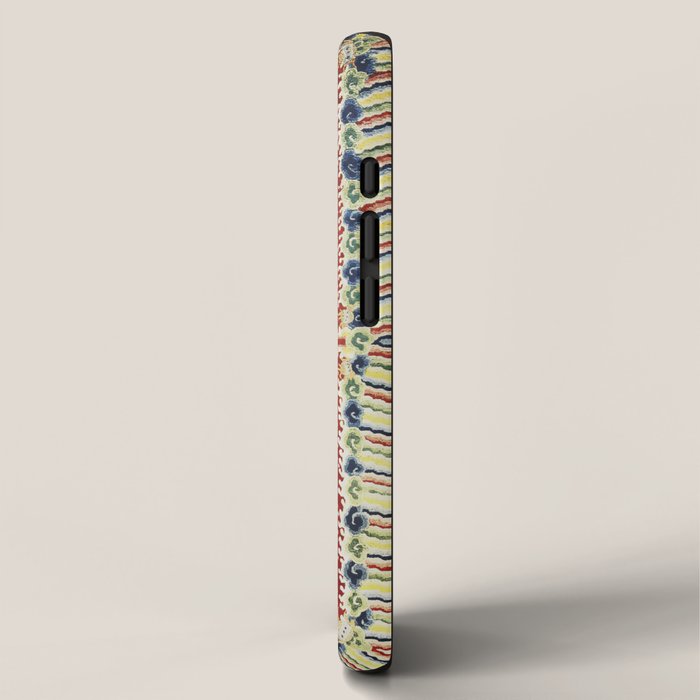 Antique Chinese Dragon Rug Print iPhone Case Gallery Image 2