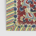 Antique Chinese Dragon Rug Print Poster Gallery Image 3