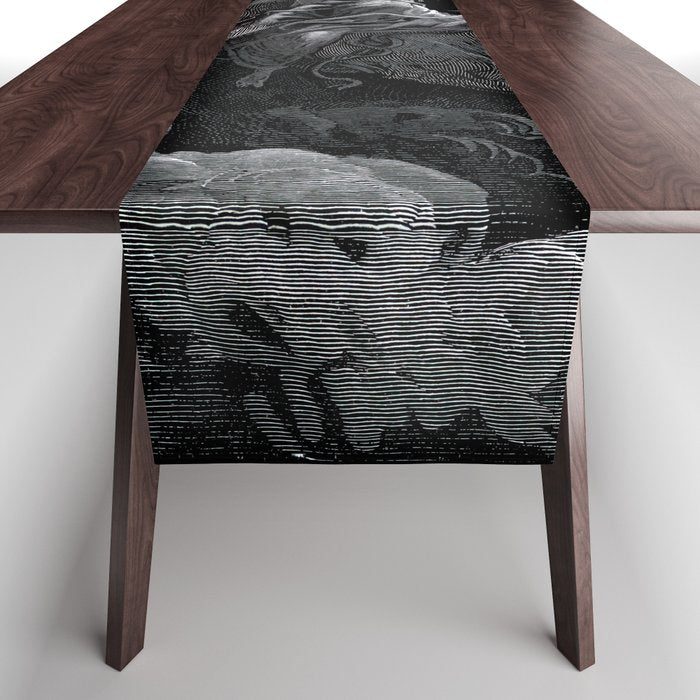 Death on the Pale Horse- Gustave Dore Table Runner Gallery Image 1